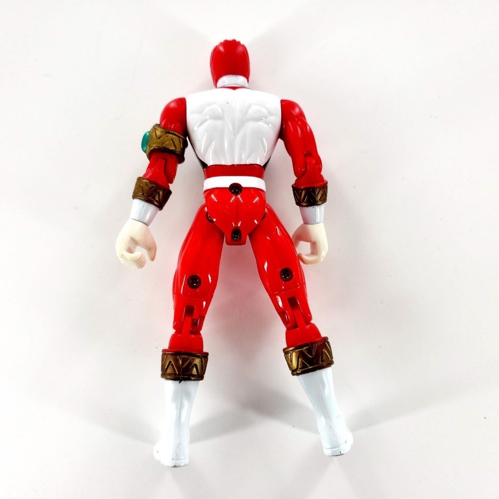 Power Rangers Lost Galaxy Red Galactic Speeder w/ Ranger Figure No Missiles - Picture 10 of 10